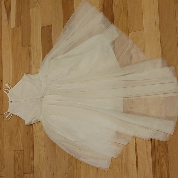 Speechless girls size 12 white w/ pink detail and trane - Picture 2 of 2